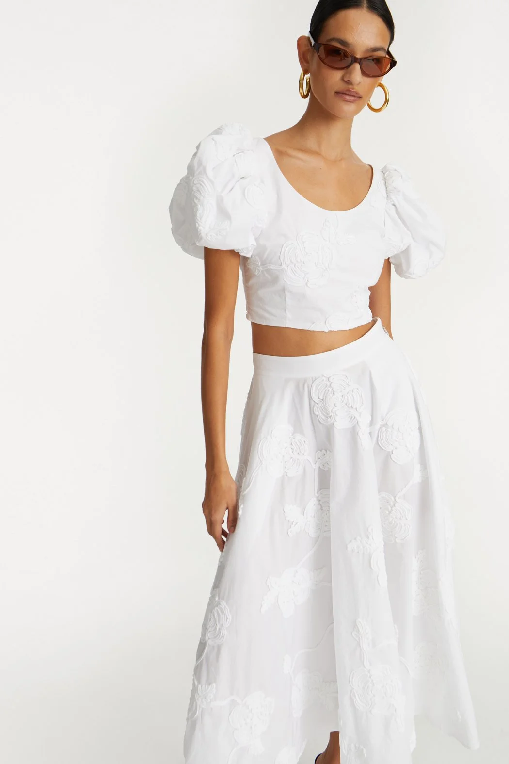スカート ROTATE FW25 'Flower Maxi' skirt (114557400 400) ROTATE Flower Maxi Skirt — MILI